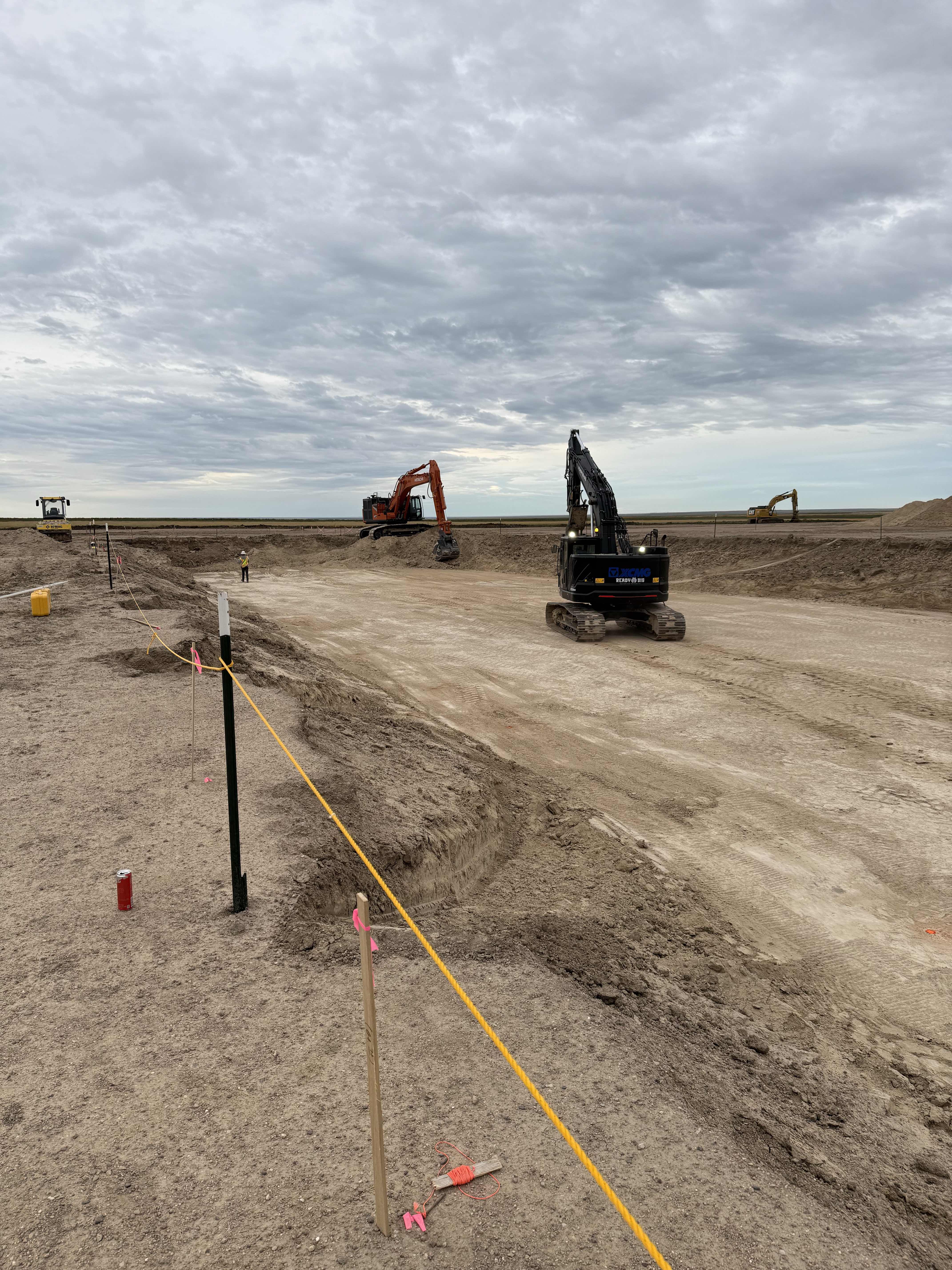 Site Pad Construction