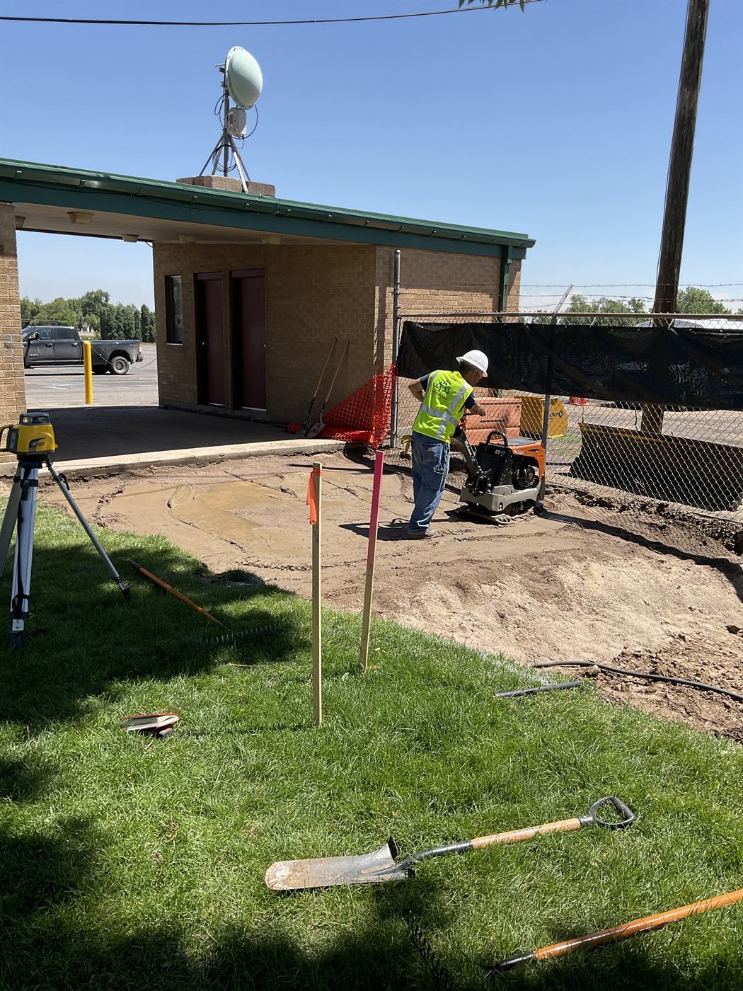 Underground Services jobsite