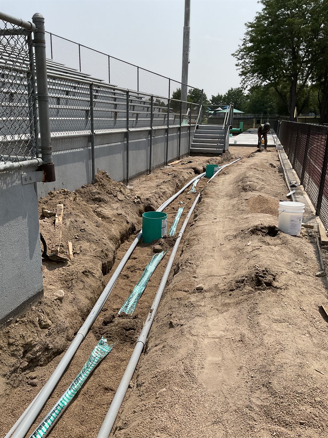 Underground Services jobsite