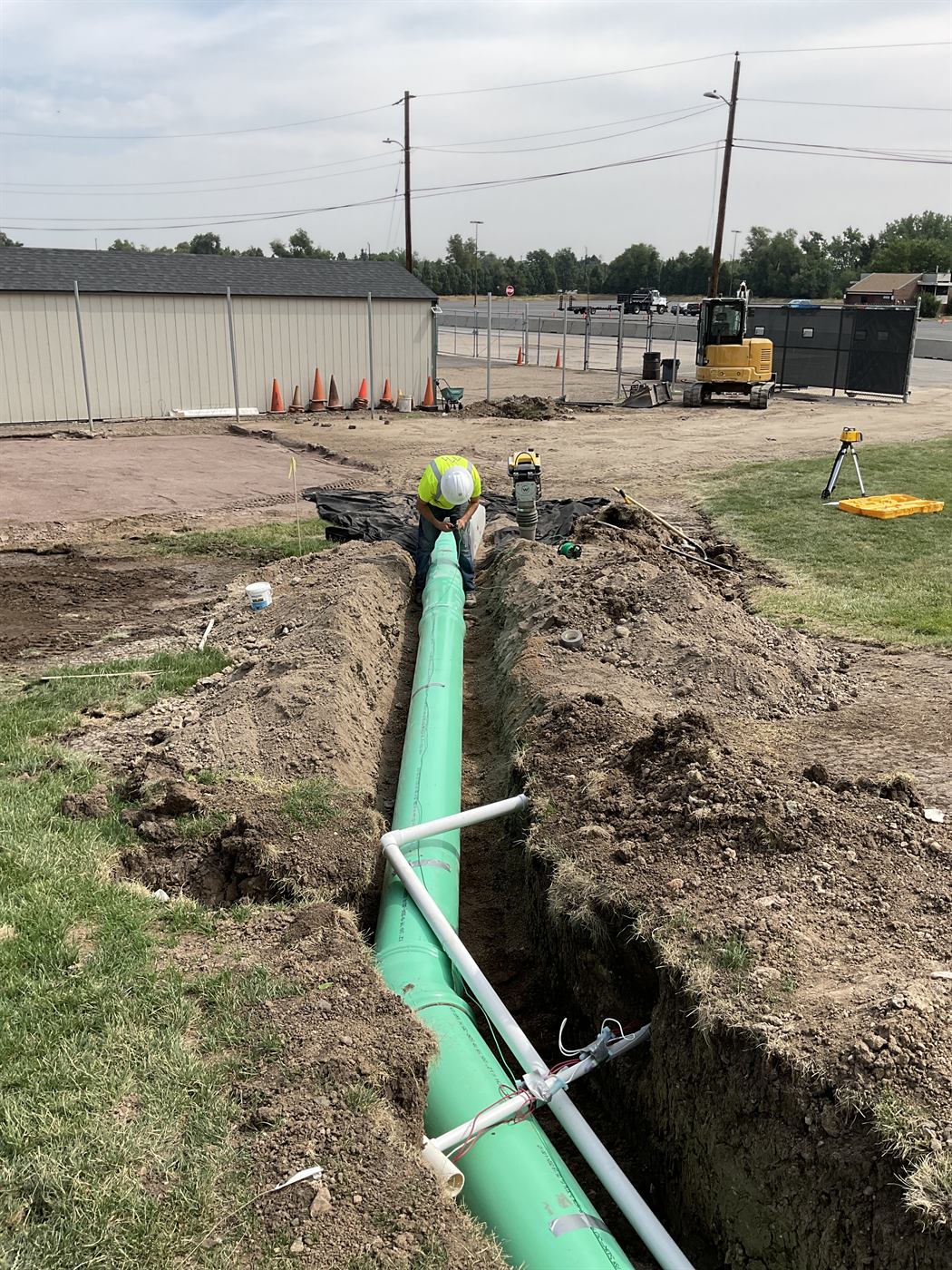 Underground Services jobsite