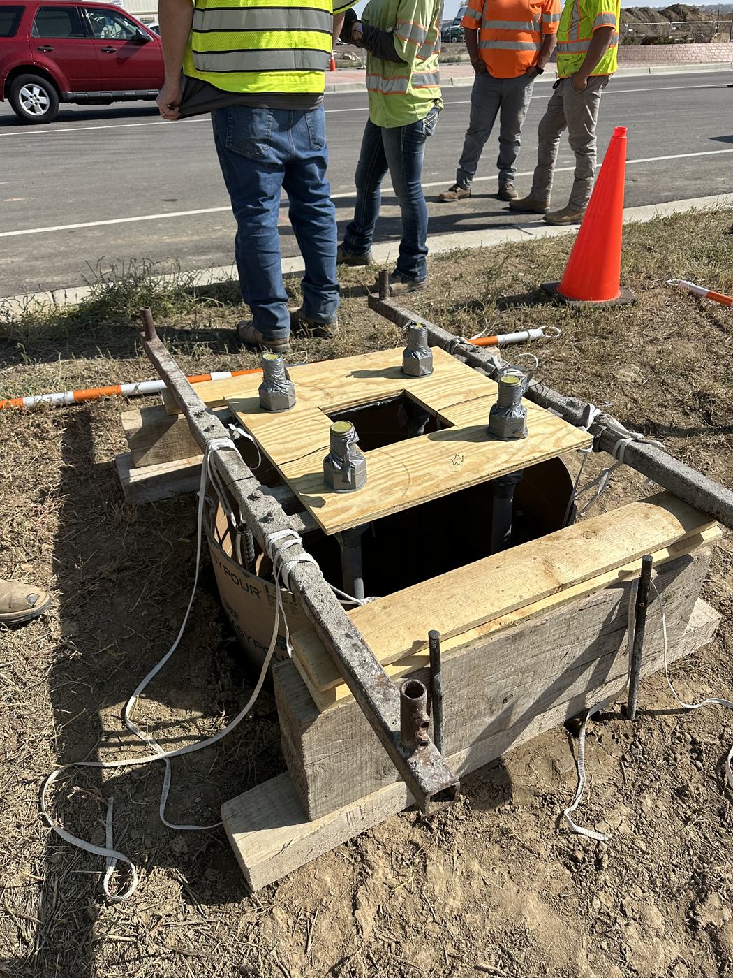 Underground Services jobsite